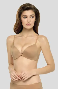 Женский бежевый бюстгальтер Бежевый 80C MARC&ANDRE W20-1359-TRM-SY