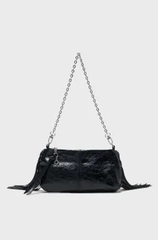 Женский черный кожаный клатч Miss M Черный ONESIZE MAJE MFAPM00325_Black