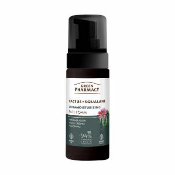 Пенка для умывания Green Pharmacy Face Foam Кактус и сквалан, 150 мл Пенка для умывания Green Pharmacy Face Foam Кактус и сквалан, 150 мл