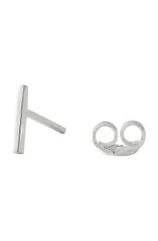 Серебряная серьга Design Letters