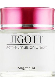 Уценка! Крем для лица Jigott Active Emulsion Cream, 50 г