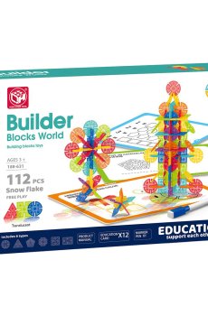 Конструктор из снежинок Bright Spring, от 3 лет (017830-188-631)