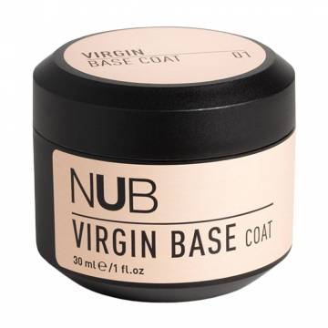 Камуфлирующая каучуковая база для гель-лака NUB Virgin Base Coat 01 Молочный, 30 мл Камуфлирующая каучуковая база для гель-лака NUB Virgin Base Coat 01 Молочный, 30 мл