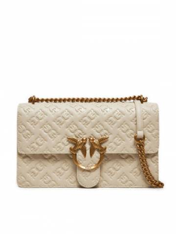 PINKO Сумка Love One Classic Dc AI 24-25 PLTT 100941 A1YB Écru PINKO Сумка Love One Classic Dc AI 24-25 PLTT 100941 A1YB Écru