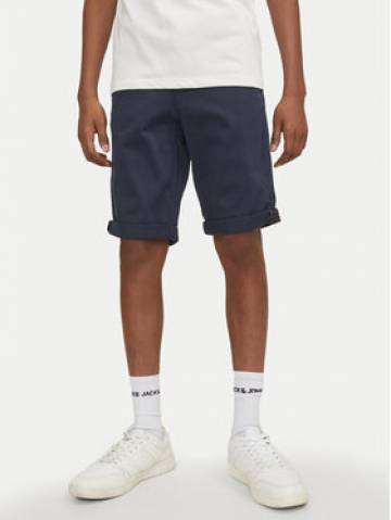 Jack&Jones Junior Шорти з тканини Bowie 12172213 Cиній Regular Fit Jack&Jones Junior Шорти з тканини Bowie 12172213 Cиній Regular Fit