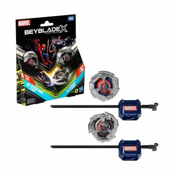 Игровой набор Beyblade X Spider-Man 3-60F and Venom 3-80N, от 8 лет (G0278/G0288) Игровой набор Beyblade X Spider-Man 3-60F and Venom 3-80N, от 8 лет (G0278/G0288)