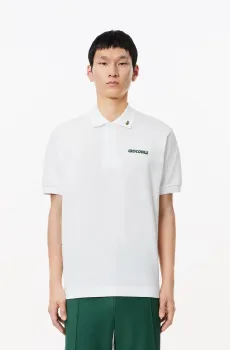 Мужское белое поло Белый L Lacoste PH8017001