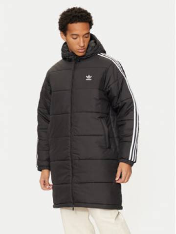 adidas Пуховик adicolor HZ0684 Чорний Loose Fit adidas Пуховик adicolor HZ0684 Чорний Loose Fit
