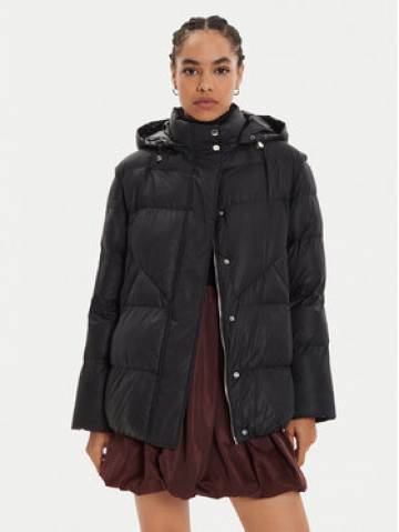 Patrizia Pepe Пуховик 8O0143/A451-K103 Чорний Regular Fit Patrizia Pepe Пуховик 8O0143/A451-K103 Чорний Regular Fit
