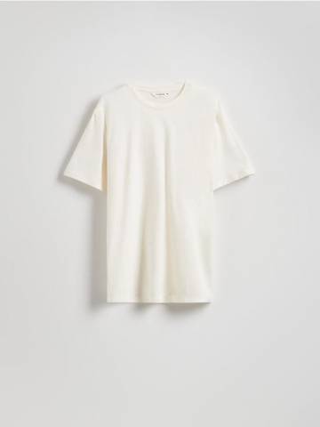 Reserved - MEN`S T-SHIRT - кремовий - 456EF-01X Reserved - MEN`S T-SHIRT - кремовий - 456EF-01X