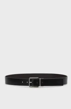 Мужской кожаный двусторонний ремень CASUAL ROLLER BUCKLE 35MM ADJ/RE Разноцветный 85 Calvin Klein LV04D7103G