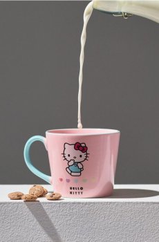 Керамічне горня Hello Kitty - різнобарвний
