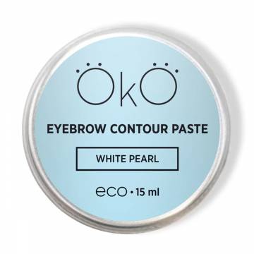 Паста для бровей OkO Lash & Brow Eyebrow Contour Paste, White Pearl, 15 мл Паста для бровей OkO Lash & Brow Eyebrow Contour Paste, White Pearl, 15 мл