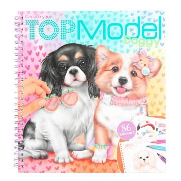 Книжка для розфарбовування Top Model Цуценята (0412164) Книжка для розфарбовування Top Model Цуценята (0412164)