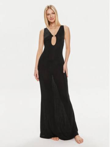 Guess Нічна сорочка O4GK00 KBEM0 Чорний Regular Fit Guess Нічна сорочка O4GK00 KBEM0 Чорний Regular Fit