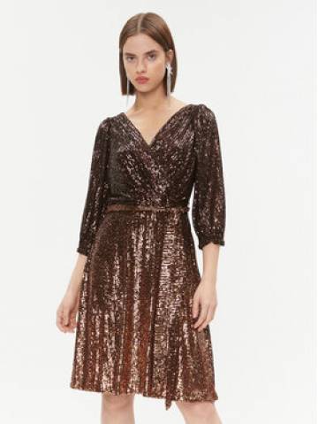 DKNY Повсякденна сукня DD3HR967 Коричневий Regular Fit DKNY Повсякденна сукня DD3HR967 Коричневий Regular Fit
