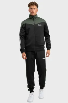 Мужской черный спортивный костюм (кофта, брюки) Черный L Lonsdale 117748