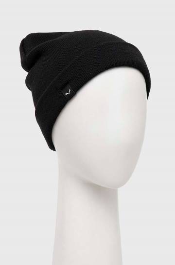 Шапка Salewa PUEZ AM цвет чёрный шерсть