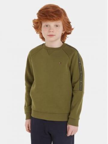Tommy Hilfiger Світшот Tape KB0KB08496 M Зелений Regular Fit Tommy Hilfiger Світшот Tape KB0KB08496 M Зелений Regular Fit