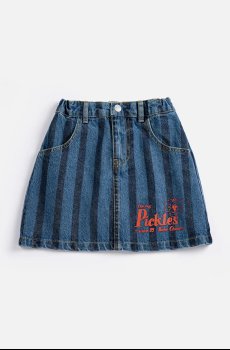 Детская джинсовая юбка Bobo Choses Pickles The Dog