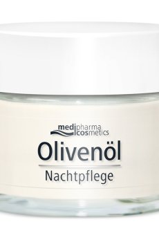 Ночной крем для лица Оlivenol Nachtpflege с керамидами, 50 мл