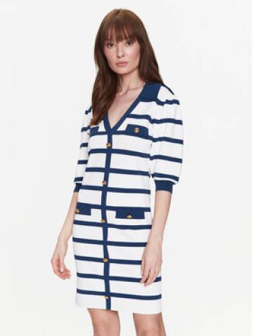 Silvian Heach Повсякденна сукня GPP23246VE Білий Regular Fit Silvian Heach Повсякденна сукня GPP23246VE Білий Regular Fit