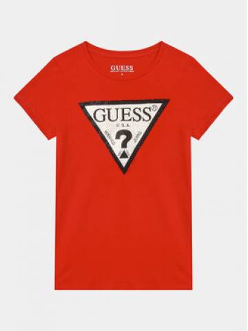 Guess Футболка J2YI51 K6YW1 Червоний Regular Fit Guess Футболка J2YI51 K6YW1 Червоний Regular Fit