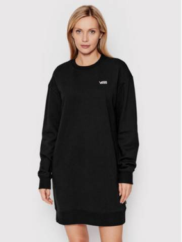 Vans Трикотажна сукня Flying V Bff VN0A5LNV Чорний Relaxed Fit Vans Трикотажна сукня Flying V Bff VN0A5LNV Чорний Relaxed Fit
