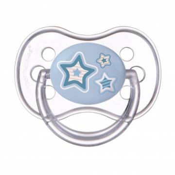 Пустышка силиконовая Canpol Babies Newborn Baby круглая, голубая, от 6 до 18 месяцев (22/563) Пустышка силиконовая Canpol Babies Newborn Baby круглая, голубая, от 6 до 18 месяцев (22/563)