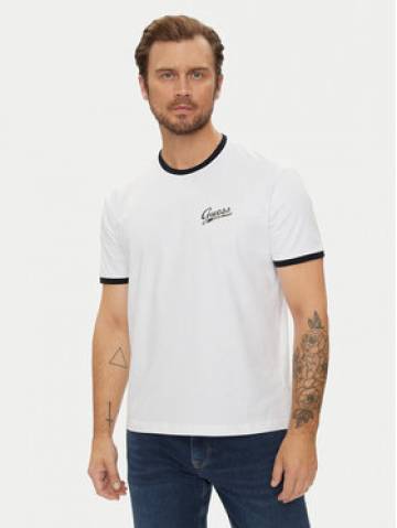 Guess Jeans Футболка M4YI43 K8FQ4 Білий Regular Fit Guess Jeans Футболка M4YI43 K8FQ4 Білий Regular Fit