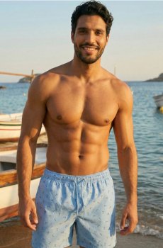 Плавки - light blue