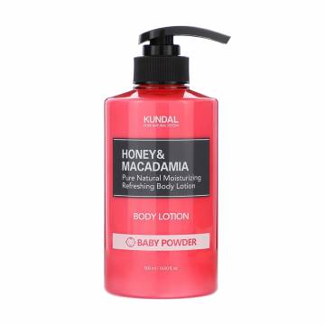 Лосьон для тела Kundal Honey & Macadamia Body Lotion Baby Powder, 500 мл Лосьон для тела Kundal Honey & Macadamia Body Lotion Baby Powder, 500 мл