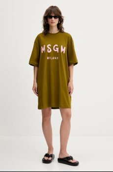 Хлопковое платье MSGM