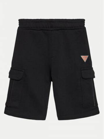 Guess Спортивні шорти L4GD21 KBK32 Чорний Regular Fit Guess Спортивні шорти L4GD21 KBK32 Чорний Regular Fit