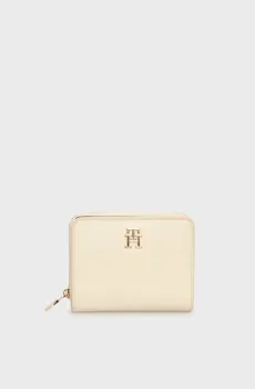 Женский белый кошелек TH DISTINCT MED ZA Белый ONESIZE Tommy Hilfiger AW0AW17473
