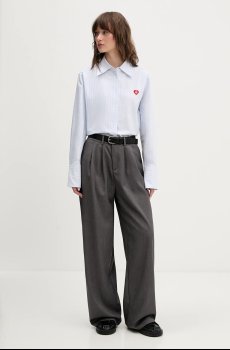 Хлопковая рубашка HUGO Erselia