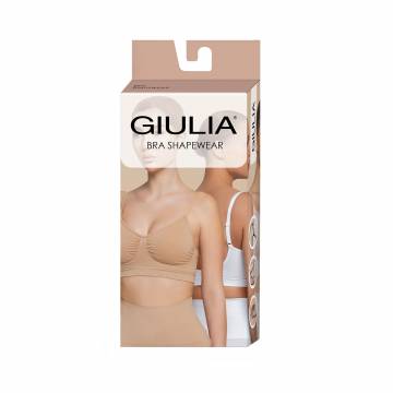 Бюстгальтер Giulia Bra Shapewear без косточек, бесшовный, Light Nude, размер S/M Бюстгальтер Giulia Bra Shapewear без косточек, бесшовный, Light Nude, размер S/M