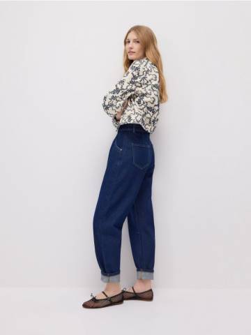 Reserved - LADIES` JEANS TROUSERS - темно-синій - YT349-59J Reserved - LADIES` JEANS TROUSERS - темно-синій - YT349-59J