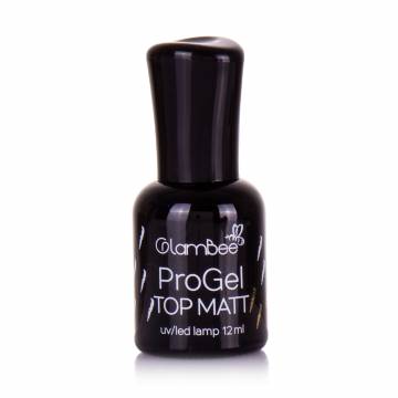 Верхнее матове покрытие для гель-лака GlamBee ProGel, 12 мл Верхнее матове покрытие для гель-лака GlamBee ProGel, 12 мл
