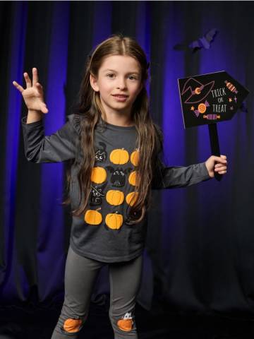 Стояча прикраса Halloween - чорний