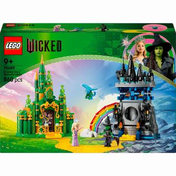 Конструктор LEGO Wicked Емеральд-сіті і замок Кіамо Ко (75689) Конструктор LEGO Wicked Емеральд-сіті і замок Кіамо Ко (75689)