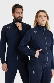 Темно-синяя спортивная кофта (унисекс) Синий XXL Arena 004911-700