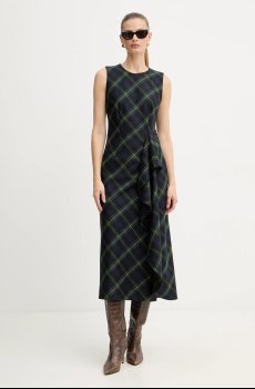 Платье с добавлением шерсти Luisa Spagnoli