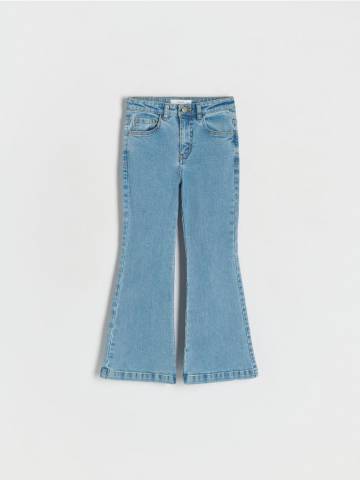 Reserved - Джинси high waist flare - синій - 720CV-55J Reserved - Джинси high waist flare - синій - 720CV-55J