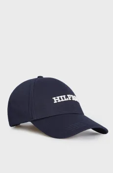 Женская темно-синяя кепка Синий ONESIZE Tommy Hilfiger AW0AW15532
