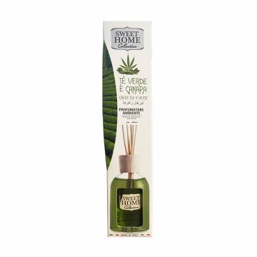 Аромадиффузор Sweet Home Collection Green Tea & Hemp Diffuser Зеленый чай и конопля, 100 мл Аромадиффузор Sweet Home Collection Green Tea & Hemp Diffuser Зеленый чай и конопля, 100 мл