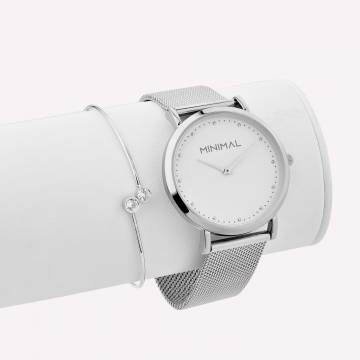 Серебряный браслет Minimal B-55 Бандл Твой блеск Серебряный браслет Minimal B-55 Бандл Твой блеск