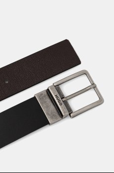 Двухсторонний кожаный ремень HUGO Gionio_Sr40_pgr Gionio_Sr40_pgr