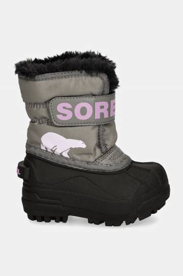 Детские сапоги Sorel TODDLER SNOW COMMAND цвет серый 2114102 Детские сапоги Sorel TODDLER SNOW COMMAND цвет серый 2114102