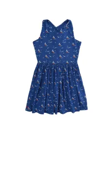 Детское синее платье Синий 12-14Y Polo Ralph Lauren 313738358001